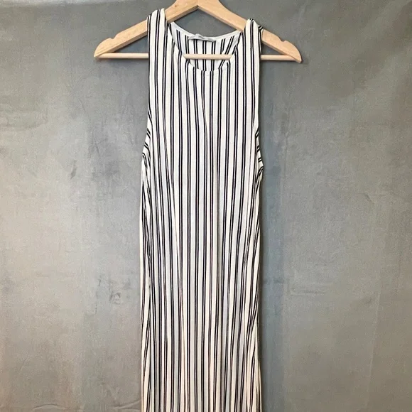 Mango | Dresses | Mango Striped Knit Maxi Dress Sz Xs | Poshmark